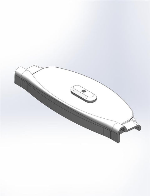 SMF Base montante centrale InOut/Alibi BIANCO