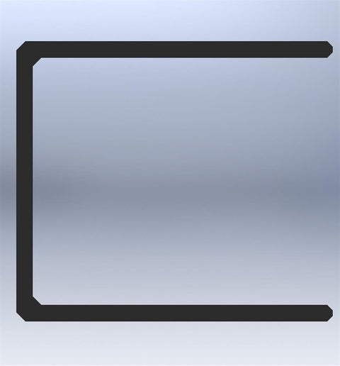 Profilo compensatore BIANCO RAL