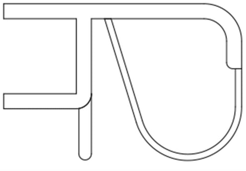 Guarnizione chiusura ANTA 6100