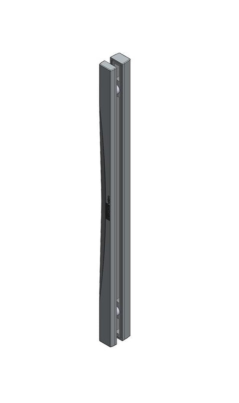 Maniglia completa serie 6000 CROMO incisa