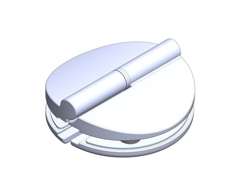 Cerniera SINTESI TONDA TRIAL C86 DX CROMO