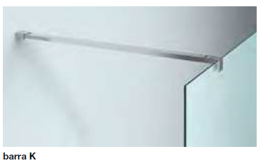 BARRA D'IRRIGID.K" CM.100   BIANCO RAL